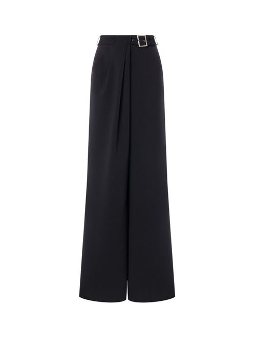 Pantalone Donna nero con pinces sul davanti ALBERTA FERRETTI | A032166260555
